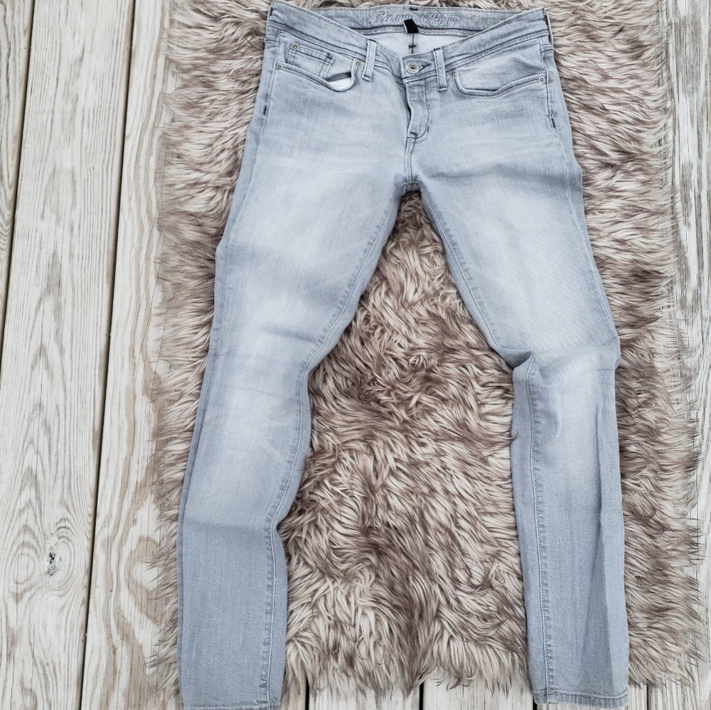 Gap Gray Premium Skinny Denim